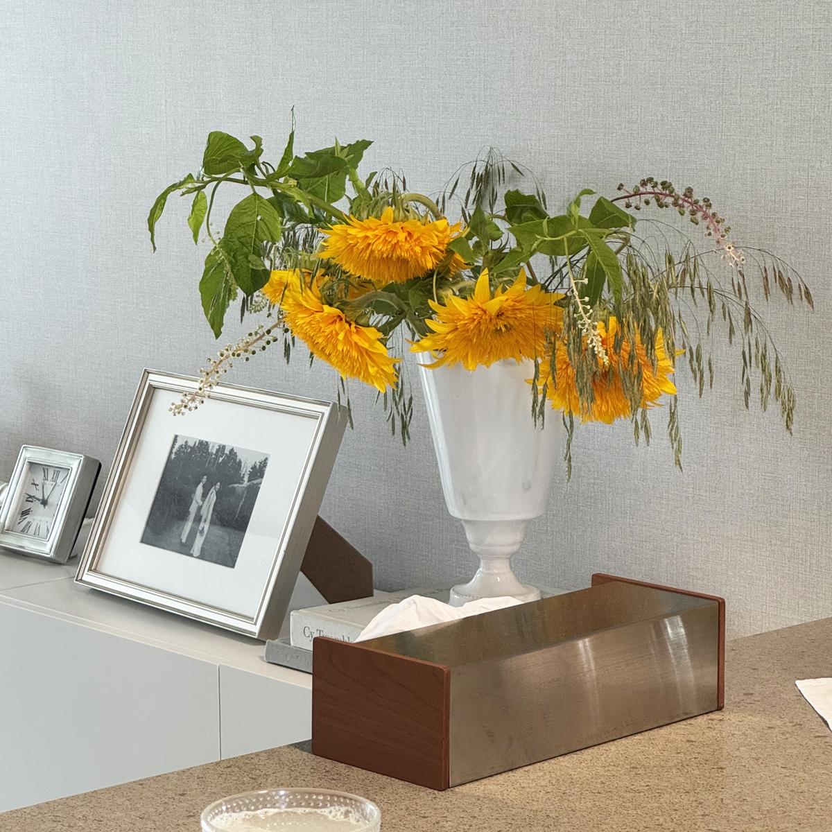 들판의 해님과 
운치 있는 초록 결